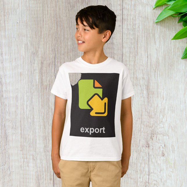Export Icon T-Shirt (Creator Uploaded)