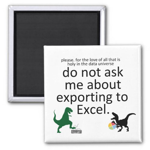 Exporting to a Spreadsheet with Dinos Magnet