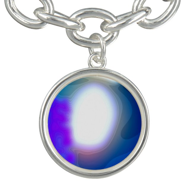 Exposed 7003 Round Charm Bracelet (Design)