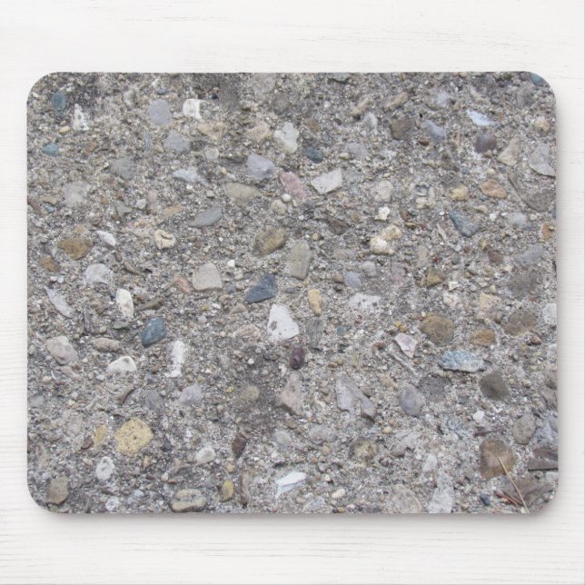 Exposed Aggregate (printed, not made of concrete) Mouse Pad (Front)