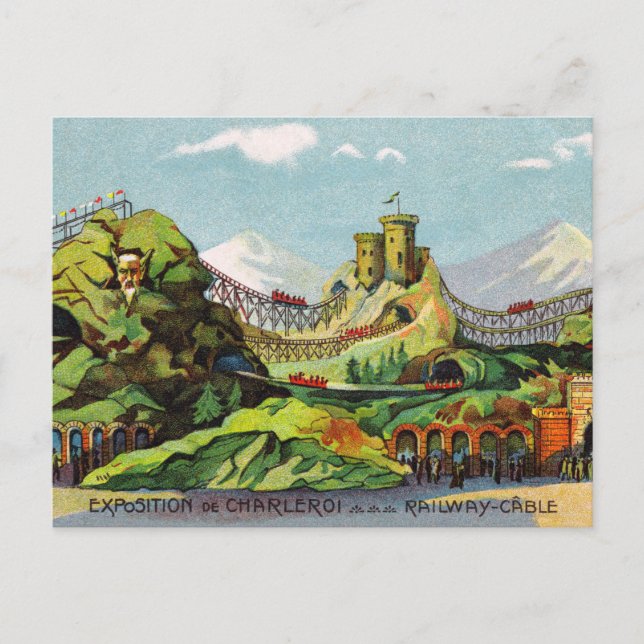 Exposition de Charleroi Postcard (Front)