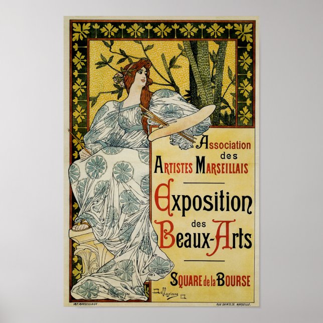 Exposition des Beaux-Arts Poster (Front)