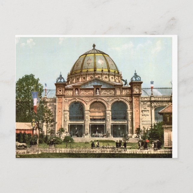 Exposition Universal 1889 Paris France Postcard (Front)