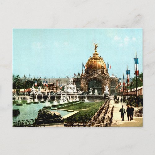 Exposition Universal 1889 Paris France Postcard