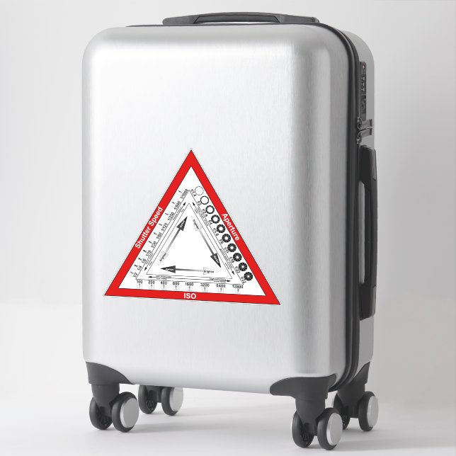 Exposure Triangle Sticker (Suitcase)