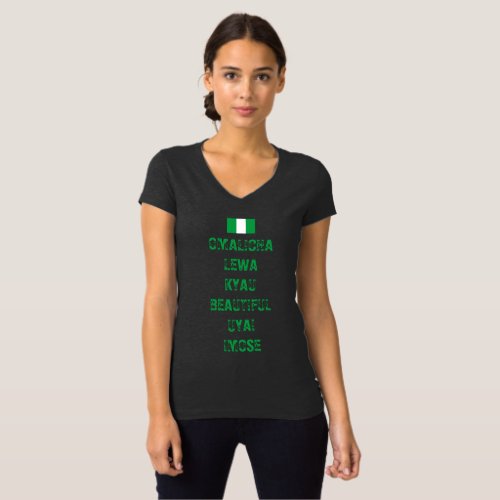Express Beauty In Nigerian Languages T_Shirt