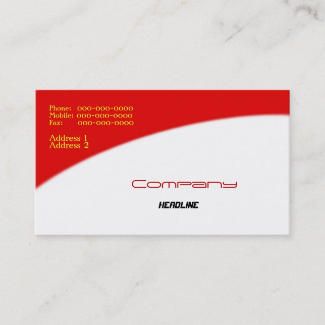 Express Business Card (Front)