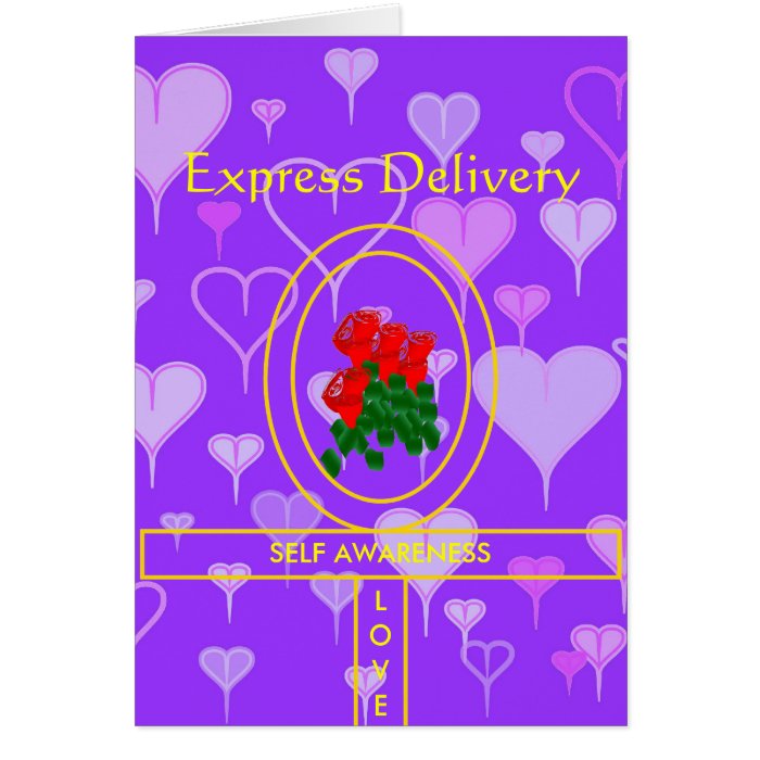 Express Delivery   How Were You Made? Greeting Card