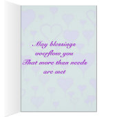 Express Delivery - Overflowing Abundance Cards (Inside (Right))