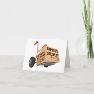 Express Delivery Package Card