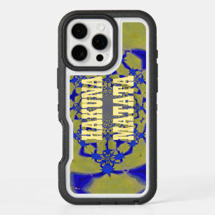 Express Joy: Create Your Own Colorful Hakunamatata iPhone 16 Pro Max Case