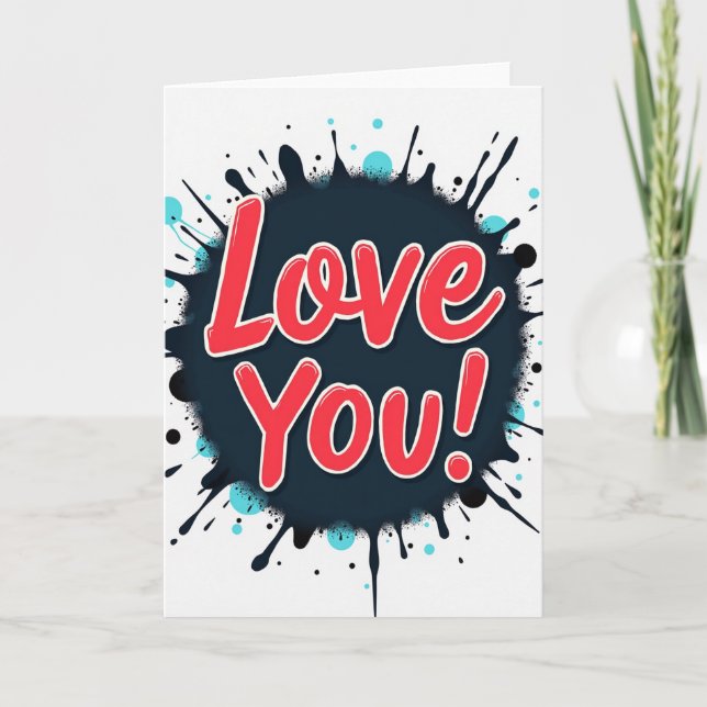 Express Love You Card (Front)