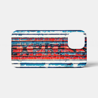 "Express" - Rustic Peeling Paint iPhone 13 Mini Case