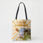 Express Your Displeasure: &#39;I am not a-moo-sed!&#39; Tote Bag