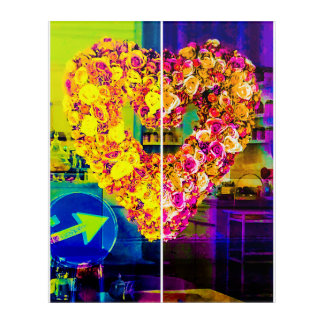 Express your Love daily in your Wall.  Acrylic Art