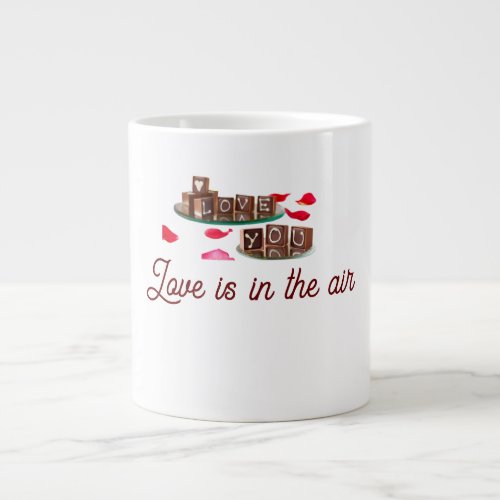 Express Your Love with Every Bite Giant Coffee Mug