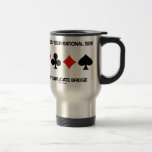 Express Your Rational Side Play Duplicate Bridge Travel Mug