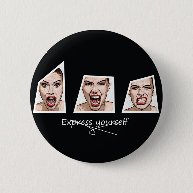 Express yourself button (Front)