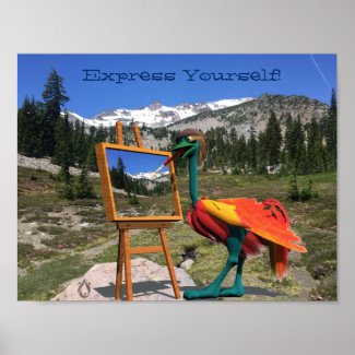 Express Yourself Voyager Poster