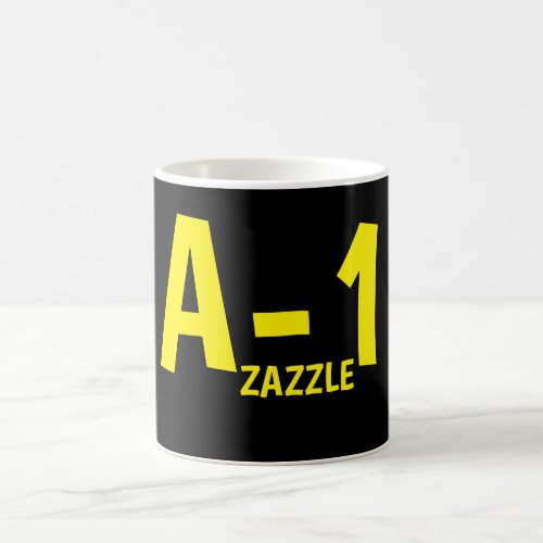 Express Yourself with A_1 Zazzle Unique Coffee Mug