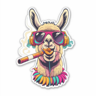 Express Yourself with Llama Vinyl Stickers