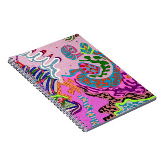 "Expression Fantastic" Abstract Art Notebook