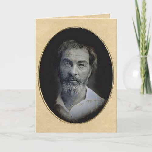 Expression in the Eyes of Walt Whitman Note Cards