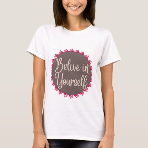 Expression Shirt Believe Women