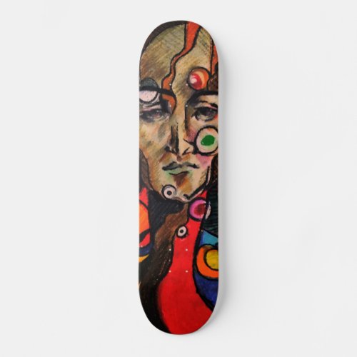 Expressionism Art Skateboard