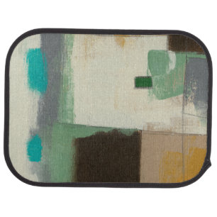 Expressionist Painting with Heavy Brush Strokes Car Floor Mat