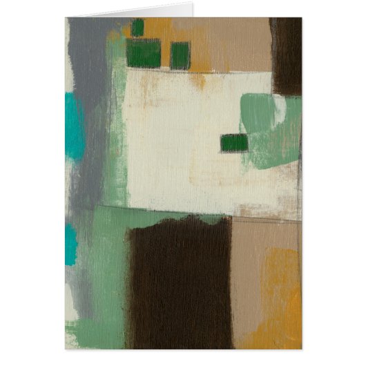 Expressionist Painting with Heavy Brush Strokes Cards (Front)