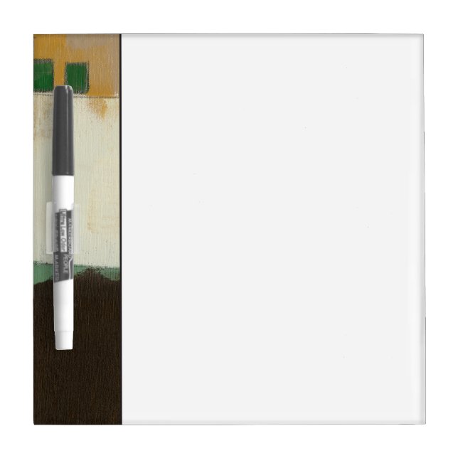 Expressionist Painting with Heavy Brush Strokes Dry-Erase Board (Front)