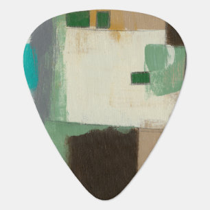 Expressionist Painting with Heavy Brush Strokes Guitar Pick