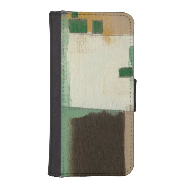 Expressionist Painting with Heavy Brush Strokes iPhone Wallet Case (Front)
