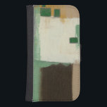 Expressionist Painting with Heavy Brush Strokes Samsung S4 Wallet Case<br><div class="desc">Fans of Kandinsky,  Pollack,  or Rothko will love this expressionist painting. Debate your friends about the use of color,  or what emotions the heavy brush strokes are meant to convey. Whatever you do,  purchase one today!</div>