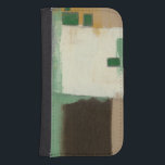 Expressionist Painting with Heavy Brush Strokes Samsung S4 Wallet Case<br><div class="desc">Fans of Kandinsky,  Pollack,  or Rothko will love this expressionist painting. Debate your friends about the use of color,  or what emotions the heavy brush strokes are meant to convey. Whatever you do,  purchase one today!</div>