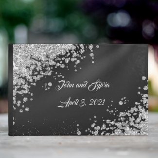 Expressions Bling Jewelry Wedding Theme Guest Book