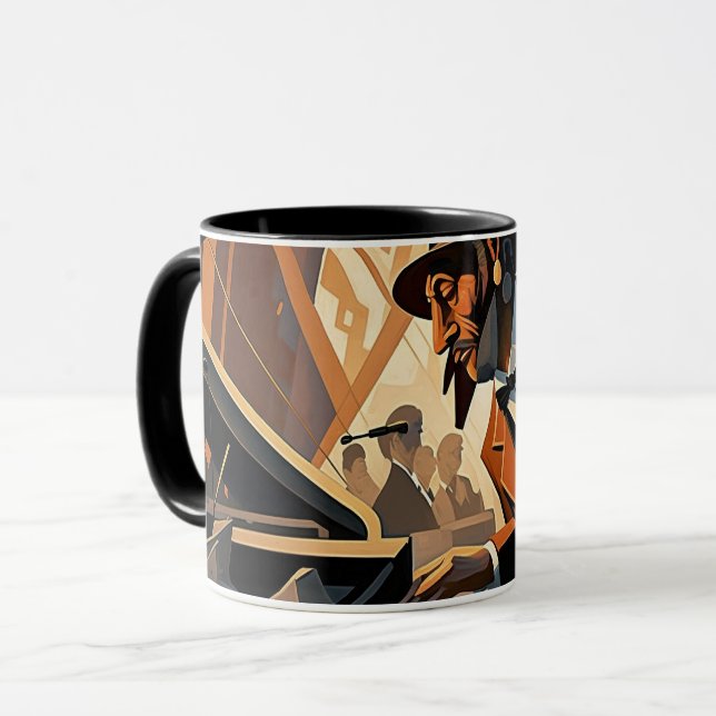 Expressions of Jazz Mug (Front Left)