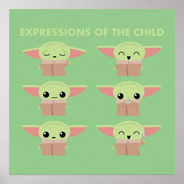 Expressions of The Child Illustrated Chart (Front)