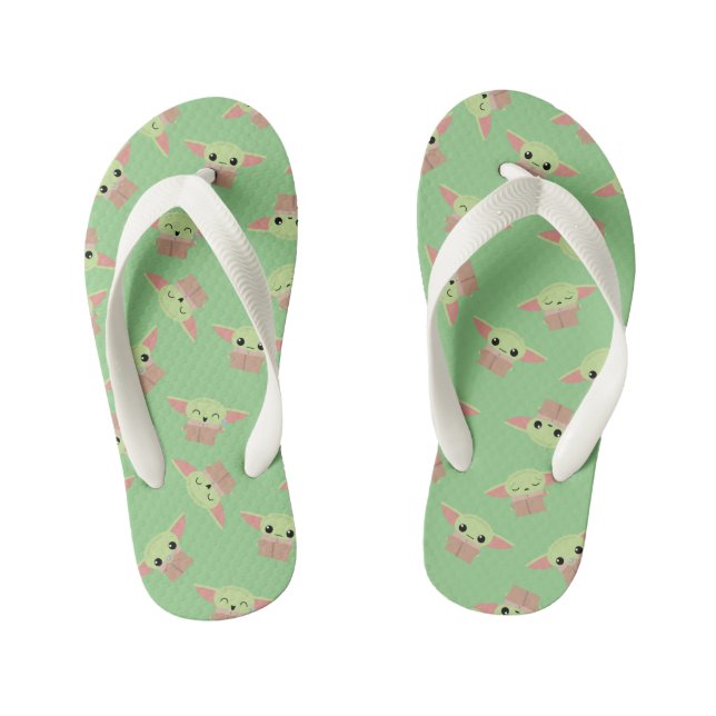 Expressions of The Child Illustrated Chart Kid's Flip Flops (Footbed)