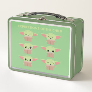 Expressions of The Child Illustrated Chart Metal Lunch Box