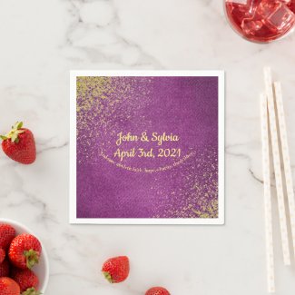 Expressions Wedding Theme Napkins