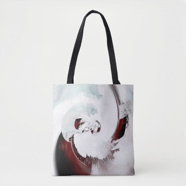 Expressive abstract background tote bag (Front)