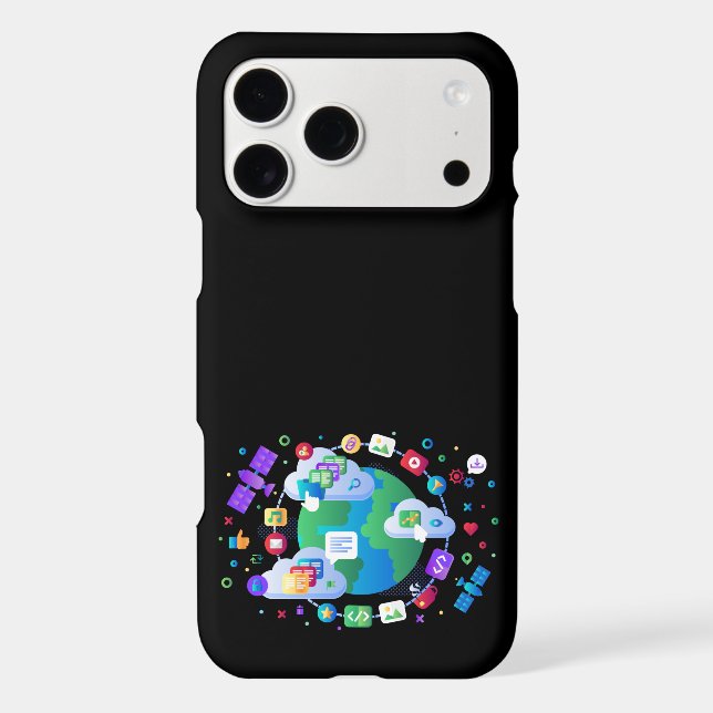 Expressive Multi-Graphics Iphone Case (Back)