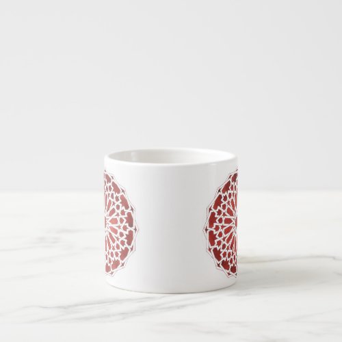 Expresso cup Moroccan red Mosaic ALCAZAR