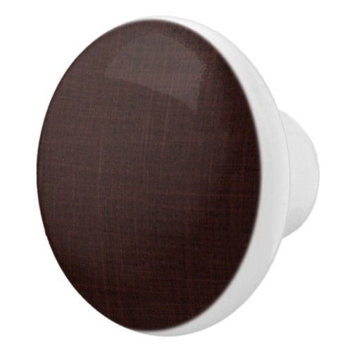 Expresso Printed Round Ceramic Pull