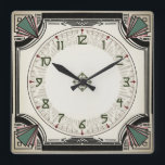 Exquisite Art Deco Clock<br><div class="desc">Art Deco design with clear,  readable numbers.</div>