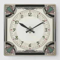 Exquisite Art Deco Clock
