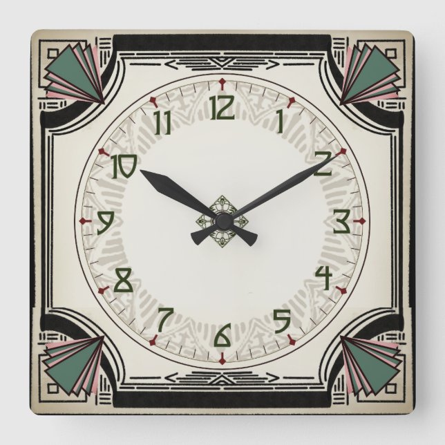 Exquisite Art Deco Clock (Front)