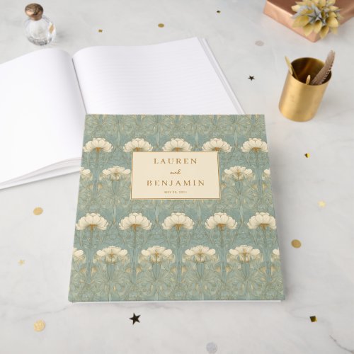 Exquisite Beige Floral Pattern